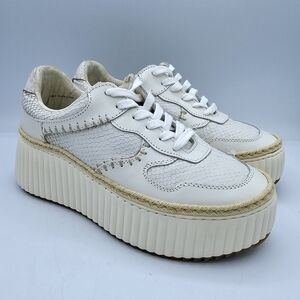 DV by Dolce Vita Dandi Cream Platform Sneakers NWOT